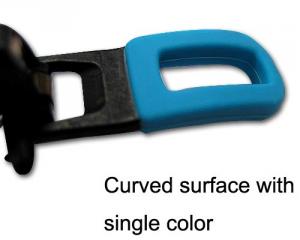 Silicone covered metal product- Curved surface with single color